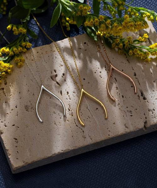 Wishbone Necklace Gold, Hold Wedding Ring Keeper, Good Luck Pendant, Dainty Jewelry, Mother's Day Gift For Doctor Nurse