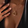 Horseshoe Ring Holder Necklace