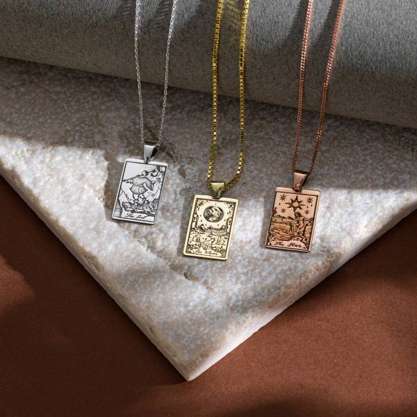 Tarot Card Necklace