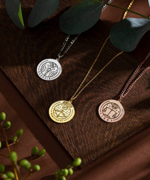 Personalized Zodiac Sign Necklace