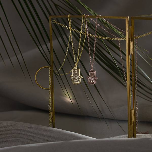 Hamsa Bracelet, Evil Eye Bracelet, Hand Of Fatima Jewelry - Image 3
