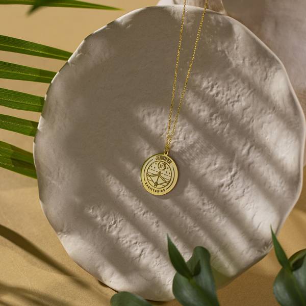 Personalized Zodiac Sign Necklace - Image 6