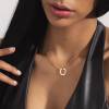 Horseshoe Custom Name Engraved Necklace - Image 4