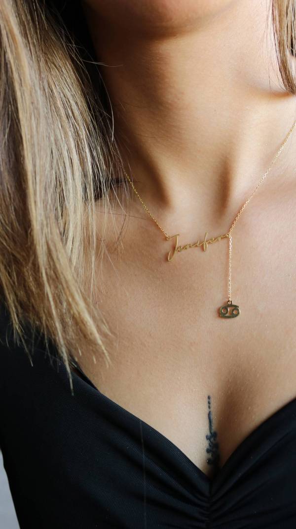 Cursive Name Necklace - Image 4